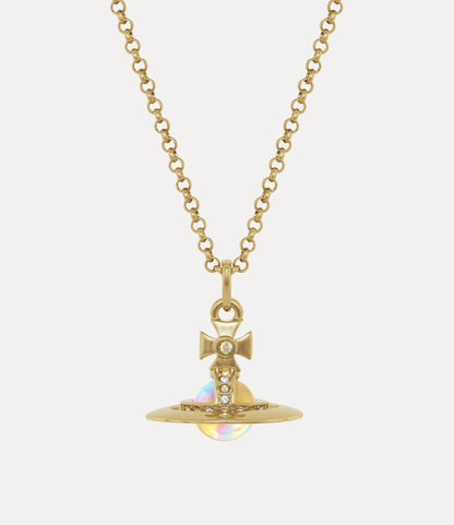 VIVIENNE WESTWOOD New Tiny Orb Pendant Necklace Brass(Many)